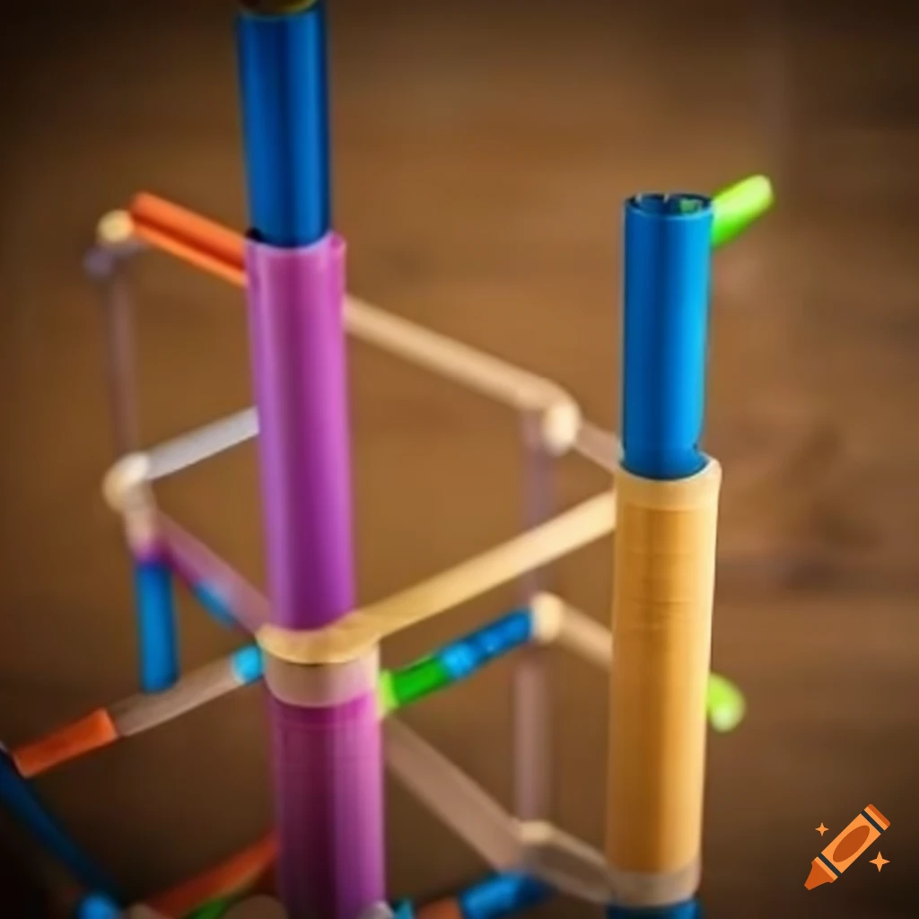 Marble run on Craiyon