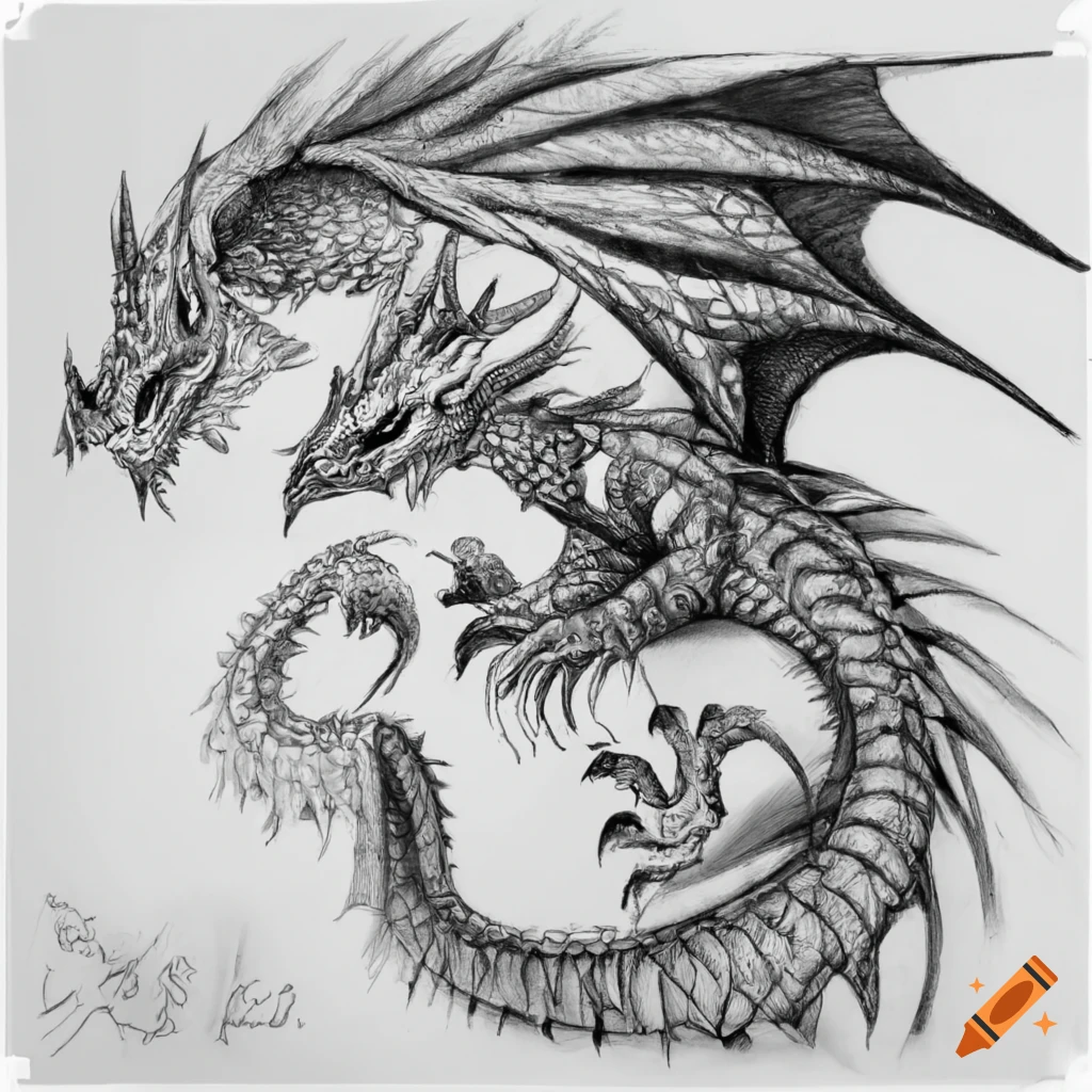 three-headed-dragon-mythical-creature-on-craiyon