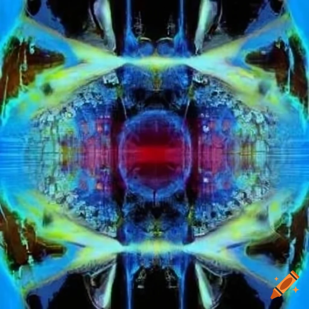 Abstract representation of the fourth dimension on Craiyon