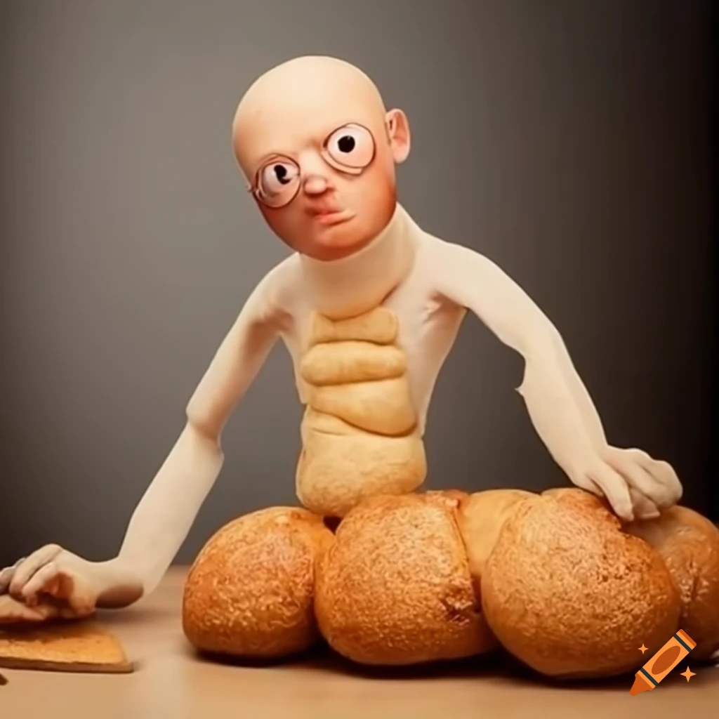 Bread-bodied bald male school teacher