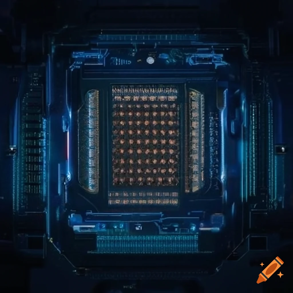 Central processing unit cpu processor on Craiyon