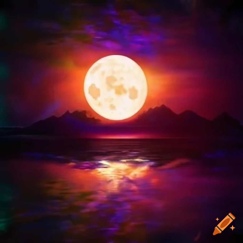 Labrador with enchanting moonlight patterns and dynamic shadows