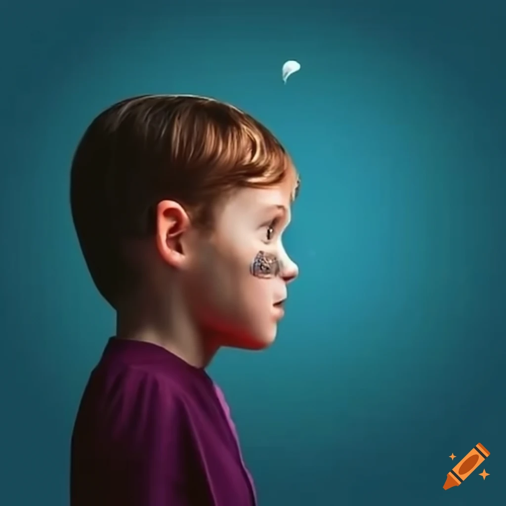 Father telling something to someone