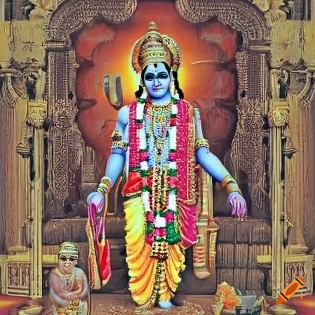 Lord ram on Craiyon