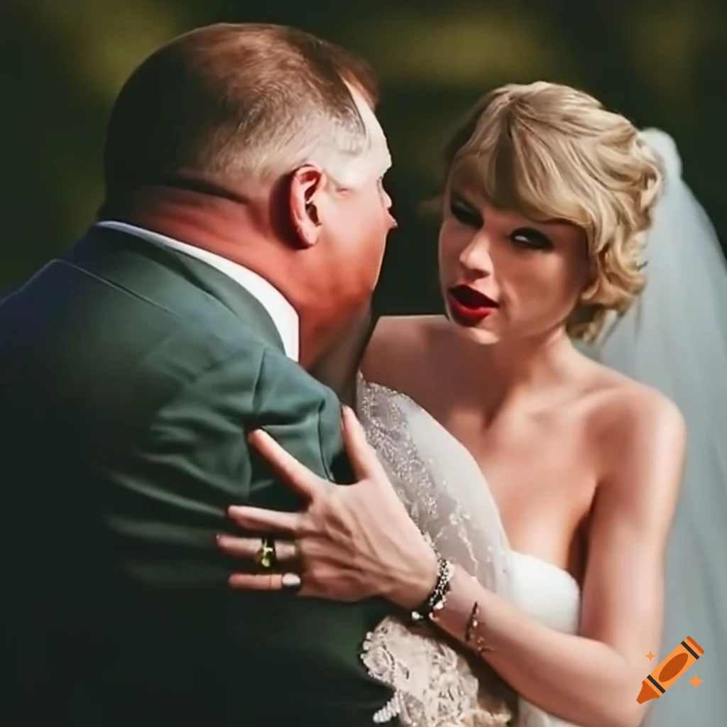 Taylor Swift and Andy Reid celebrating wedding at picturesque venue