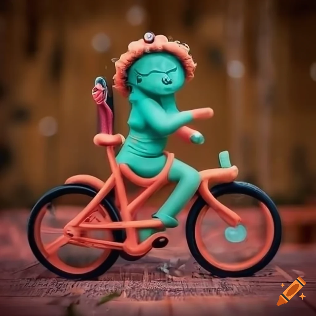 Whimsical bike shop