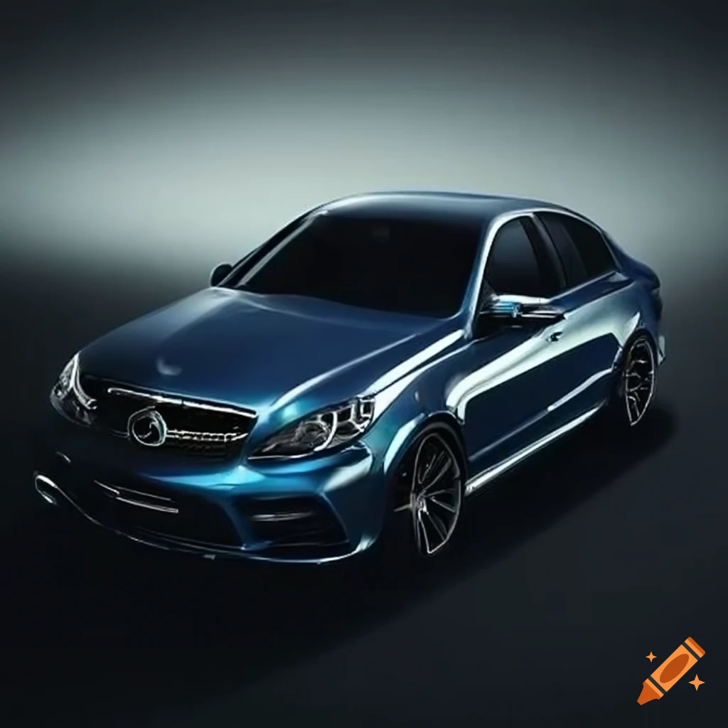 C63 w204 sedan on Craiyon