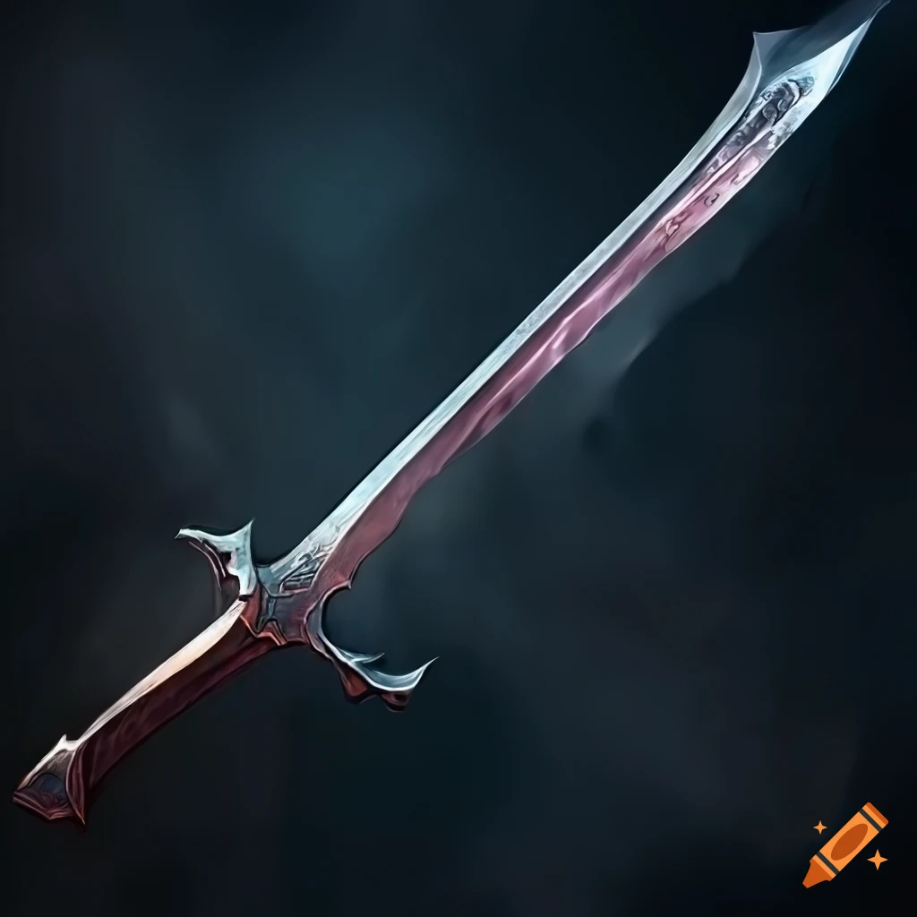 Fantasy sword on Craiyon