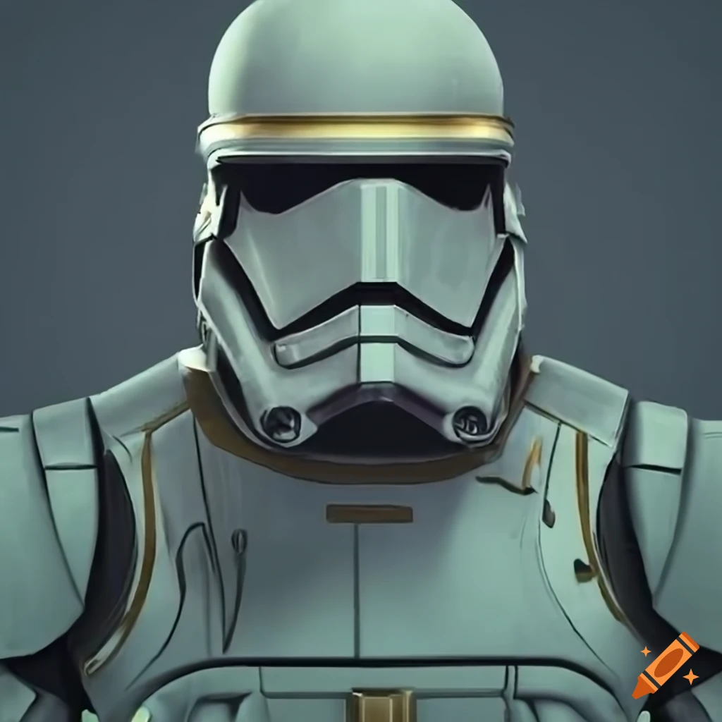 Bald male Corellian pilot in First Order commando TIE pilot suit inside the Jedi temple