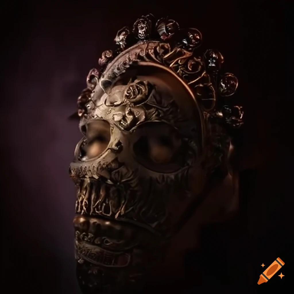 Intricate ornamental philosophy dispenser in a fantasy setting