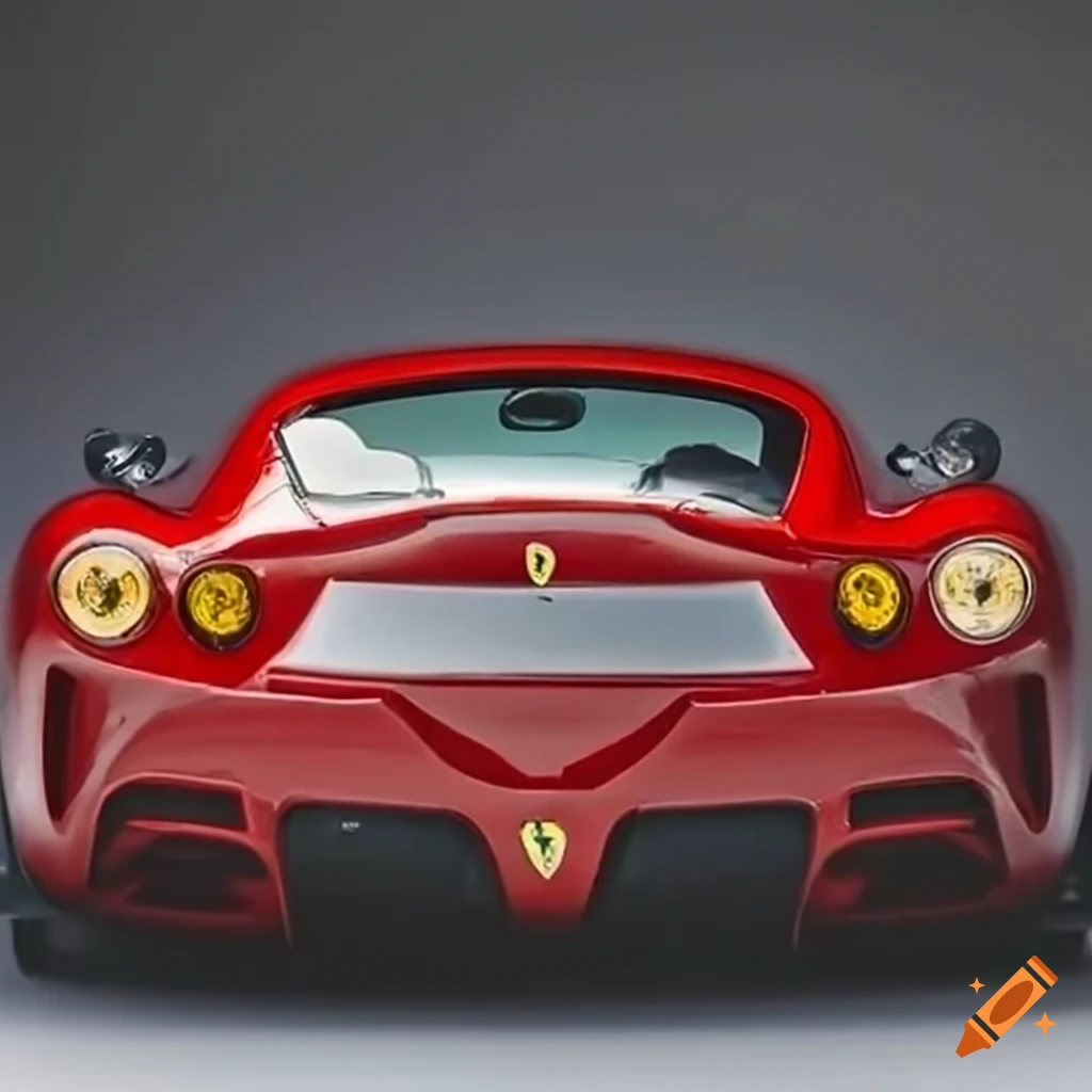 Ferrari sports car on Craiyon