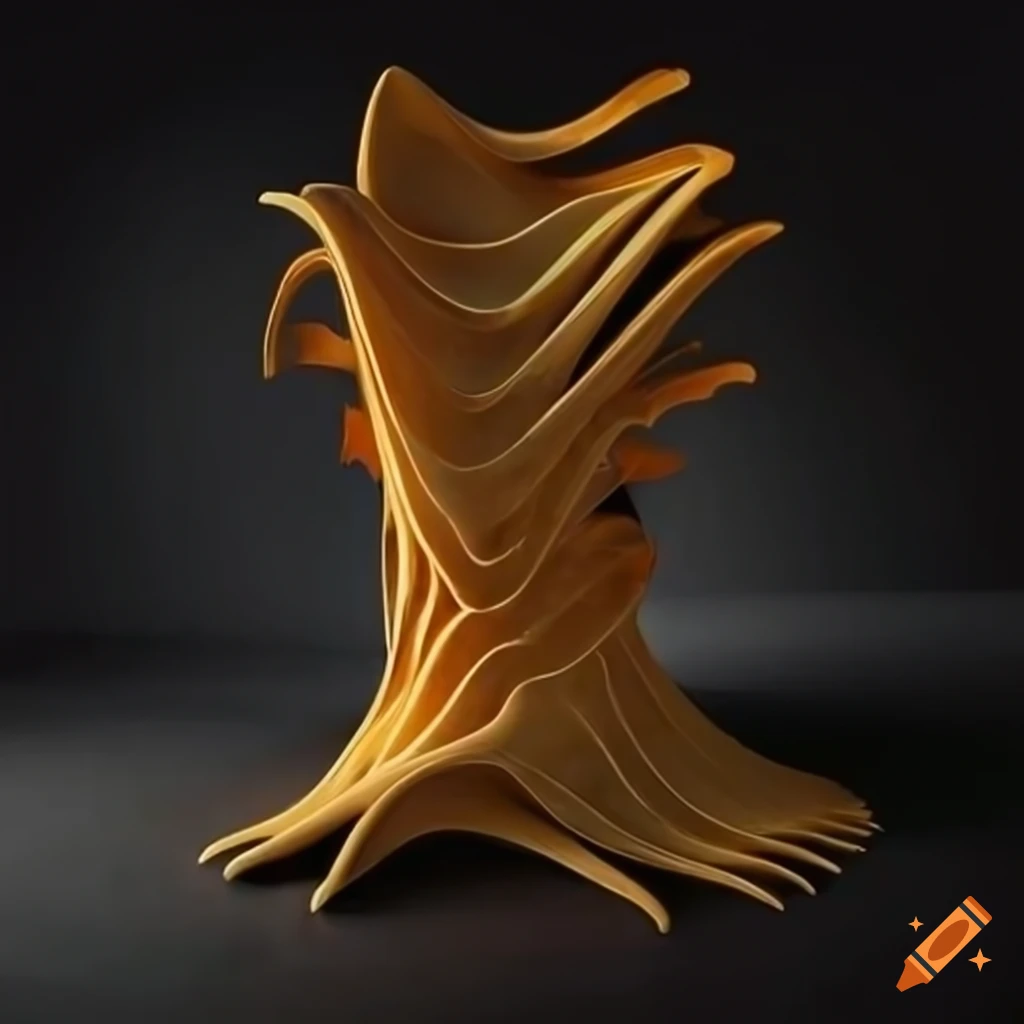 Organicshaped wall art installation by zaha hadid and takis for mad