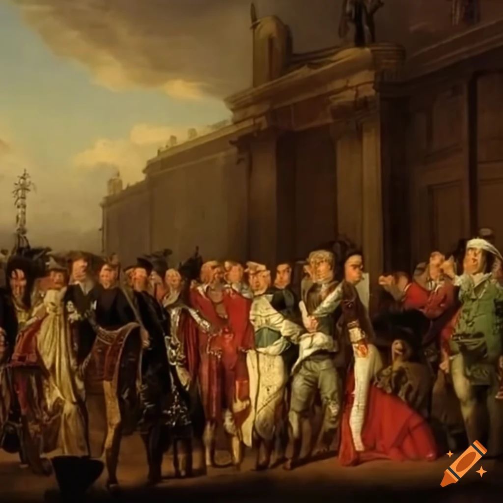 Storming of the bastille on july 14 1789 on craiyon