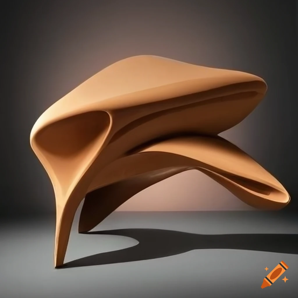 Organicshaped wall art installation by zaha hadid and takis for mad