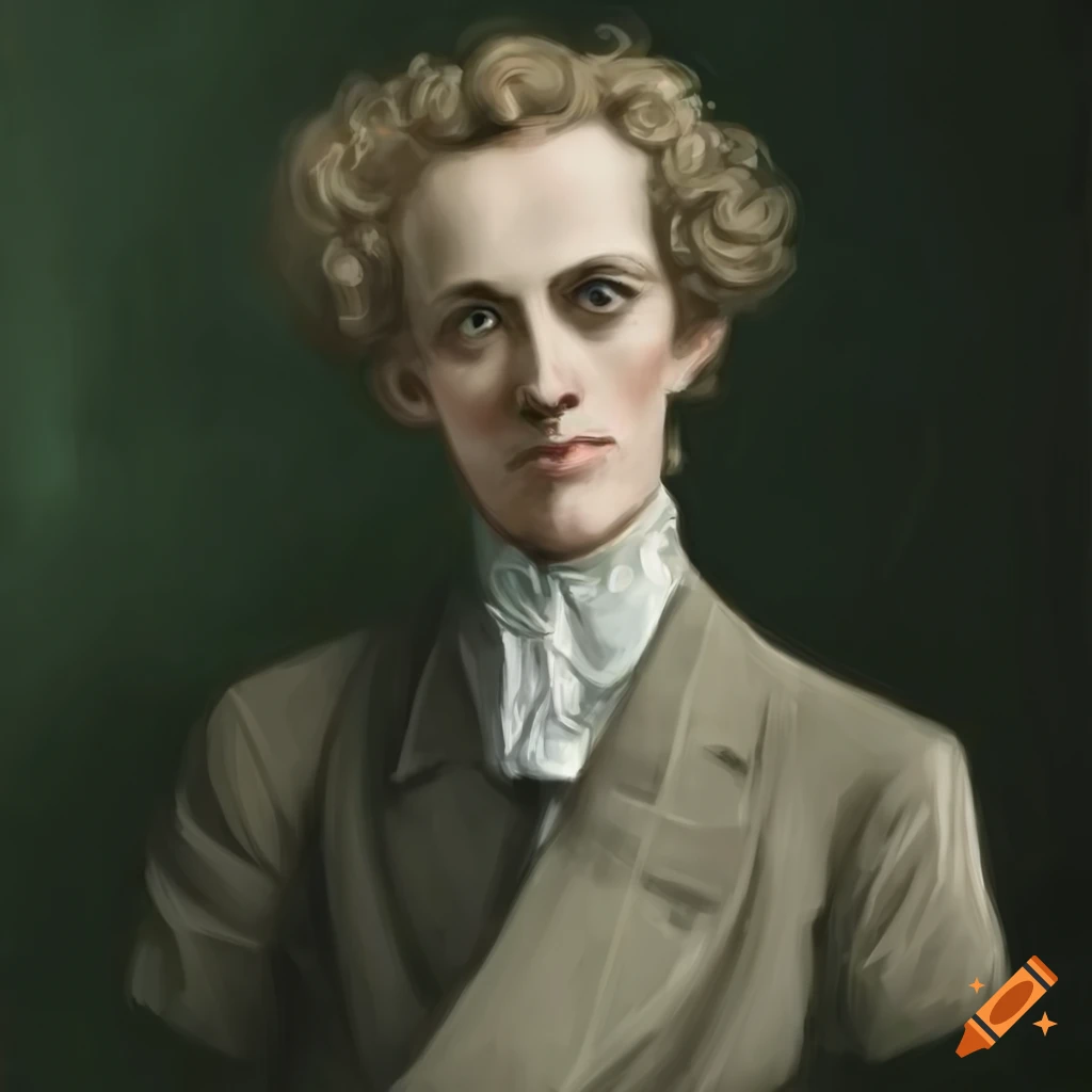Portrait of a 1920s aristocrat from Cthulhu mythos