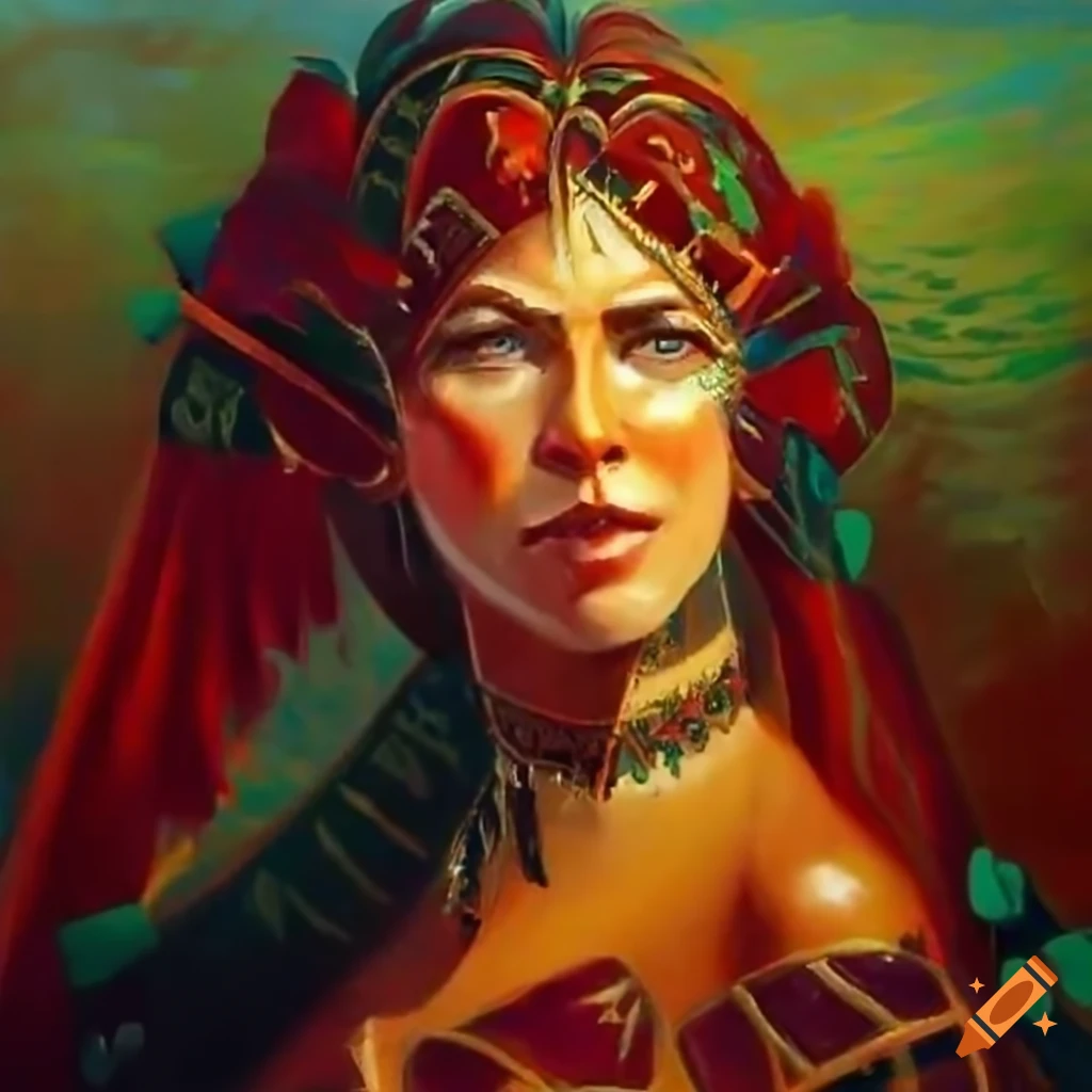 Jasper, the Stunningly Beautiful Queen of Raider Ruins