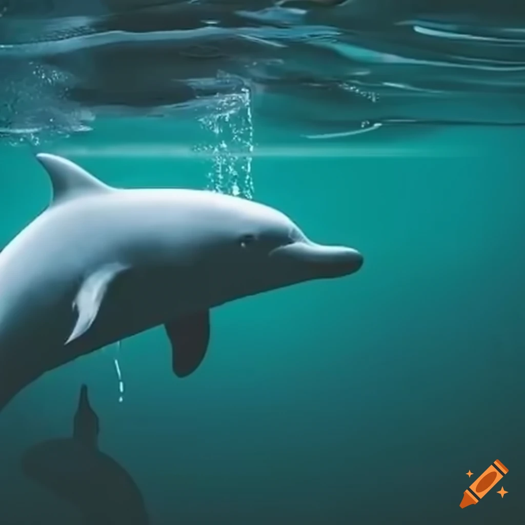 Logo with headphones and a dolphin with the inscription music mood