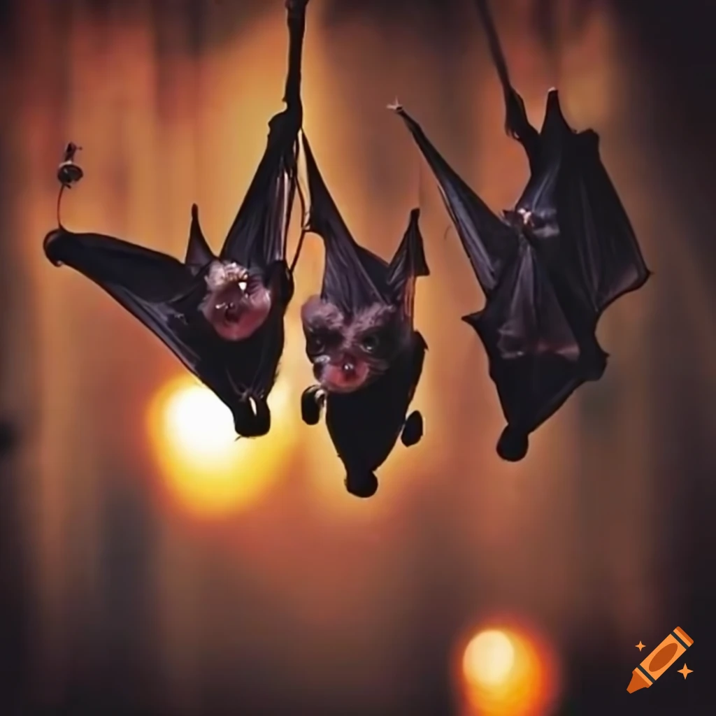 Group of bats at a local tavern