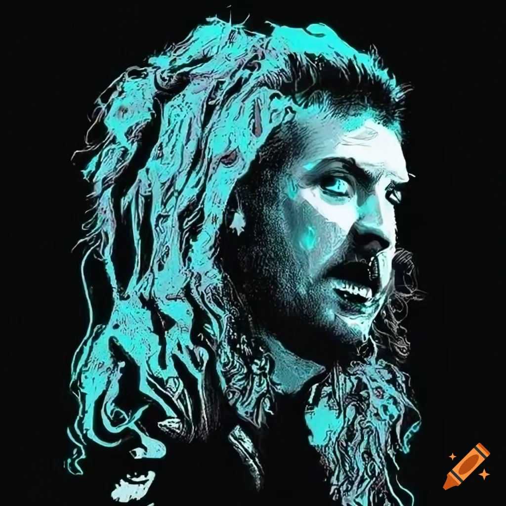 Endless race poster inspired by Mastodon band style