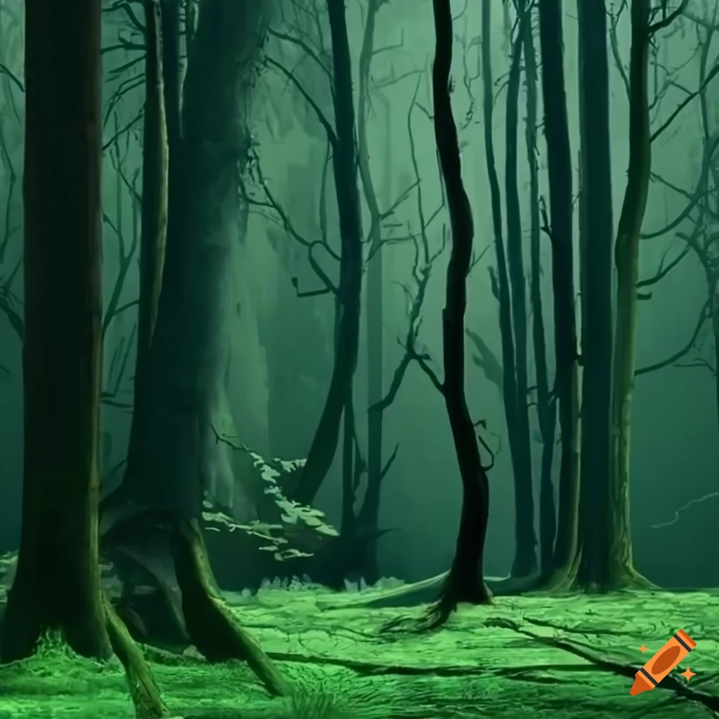 Forest scenery