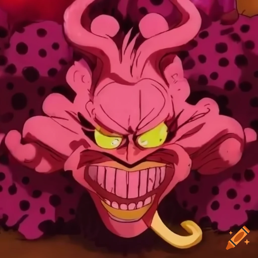 One piece devil fruit on Craiyon