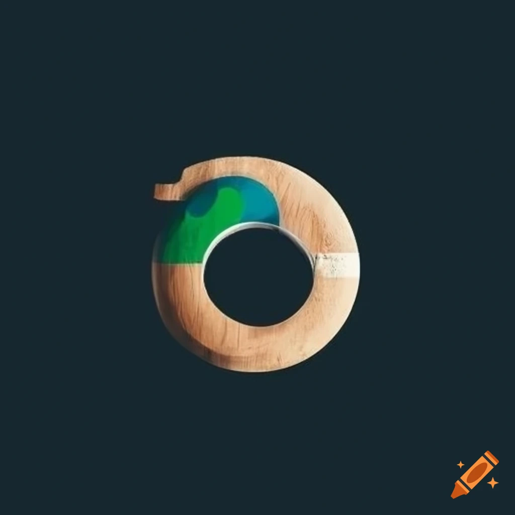 Handcrafted logo for a sustainable and environmentally conscious web shop