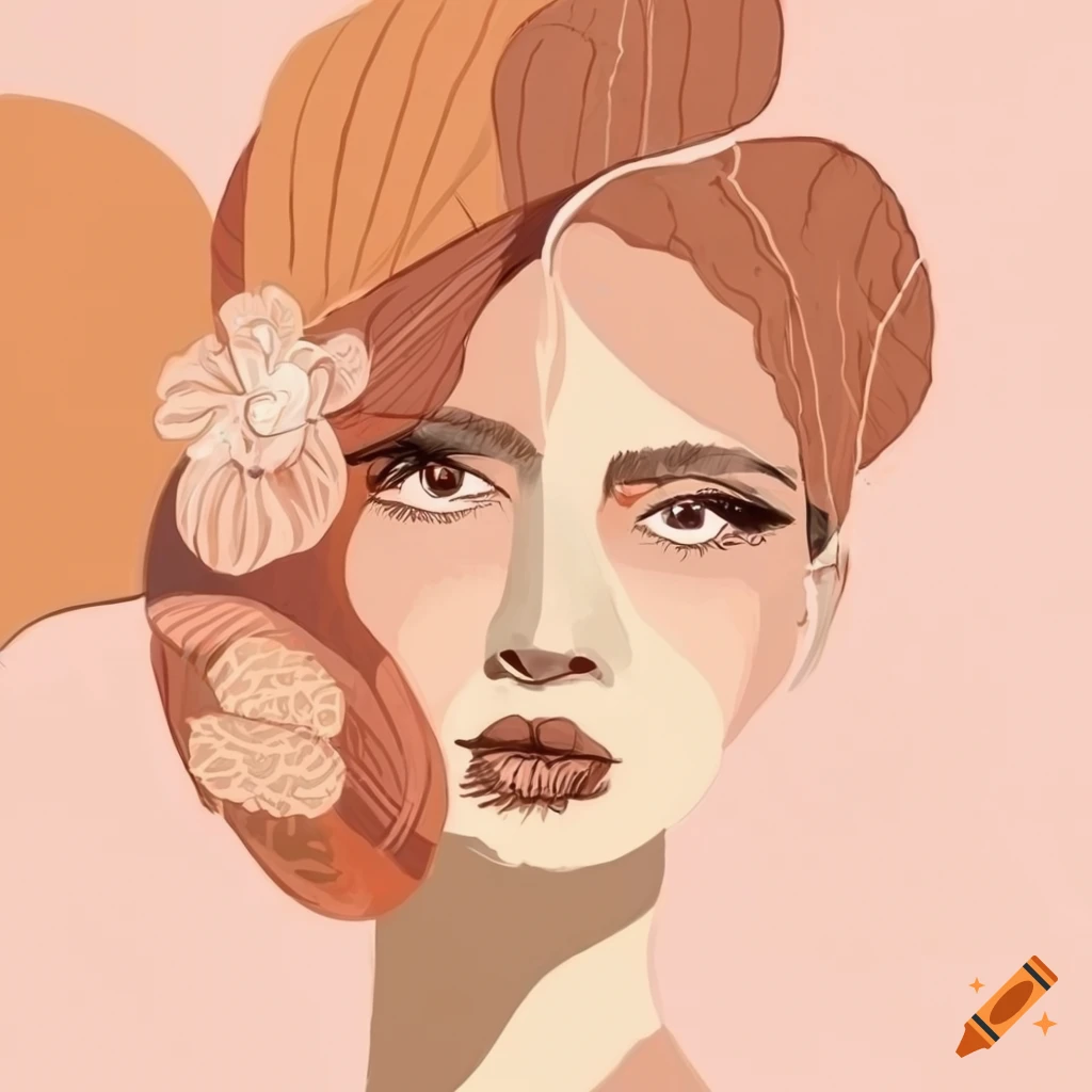 Bohemian style illustrations
