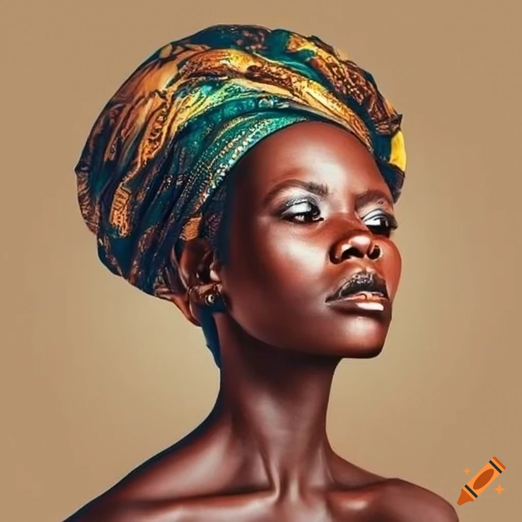 African woman on Craiyon