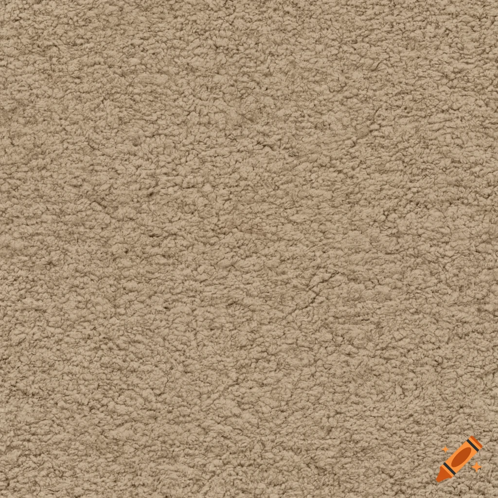 Seamless beige carpet texture with intense lighting and realistic