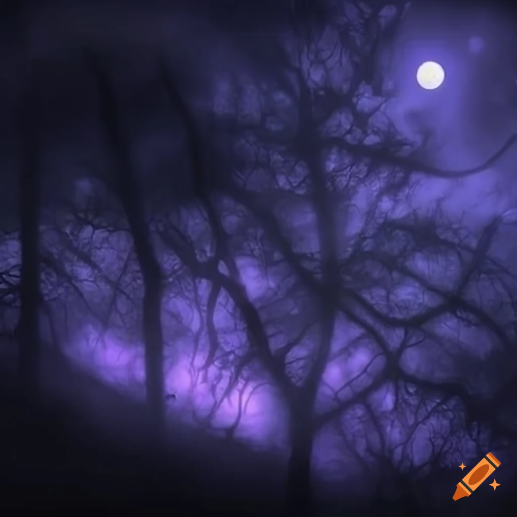 Labrador with enchanting moonlit patterns on its coat