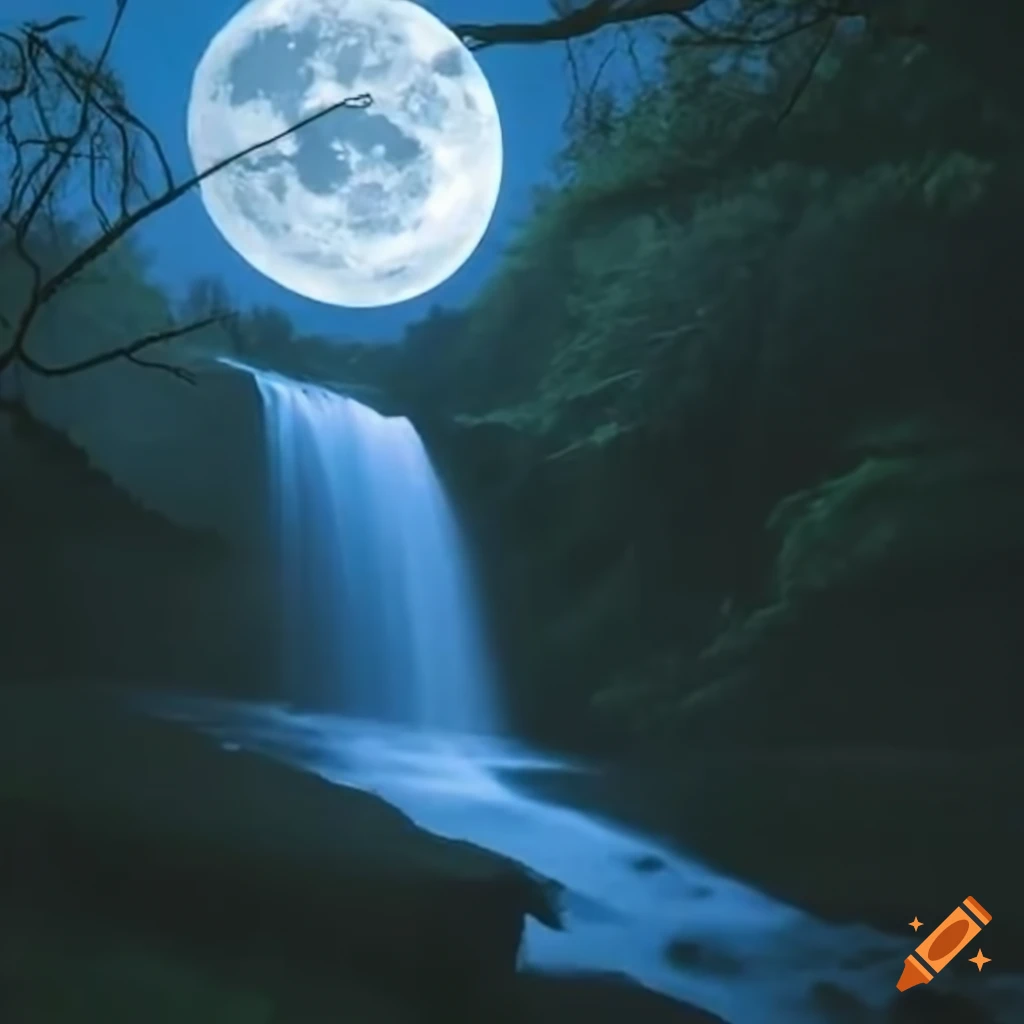 Labrador with enchanting moonlit patterns on its coat