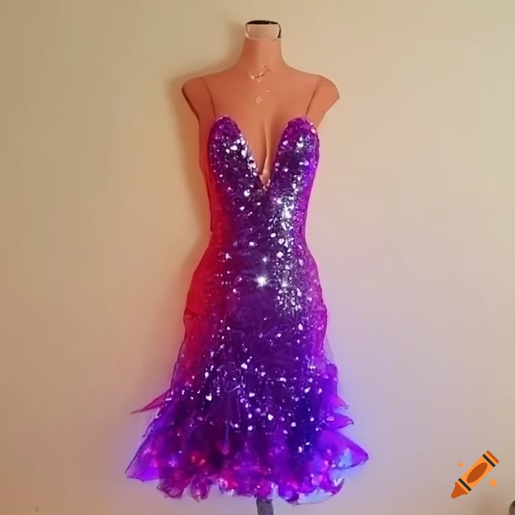 Fire Sparkle dress