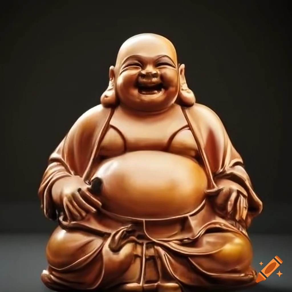 Laughing Buddha Symbolizing The Power Of Joy On Craiyon laughing-buddha-symbolizing-the-power-of-joy-on-craiyon
