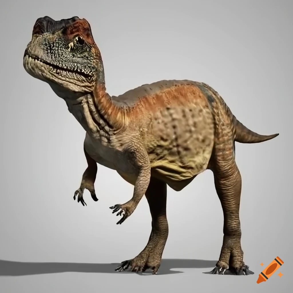 Hefty pachycephalosaurus dinosaur with intricate color pattern and detailed scaly skin texture in prehistoric environment
