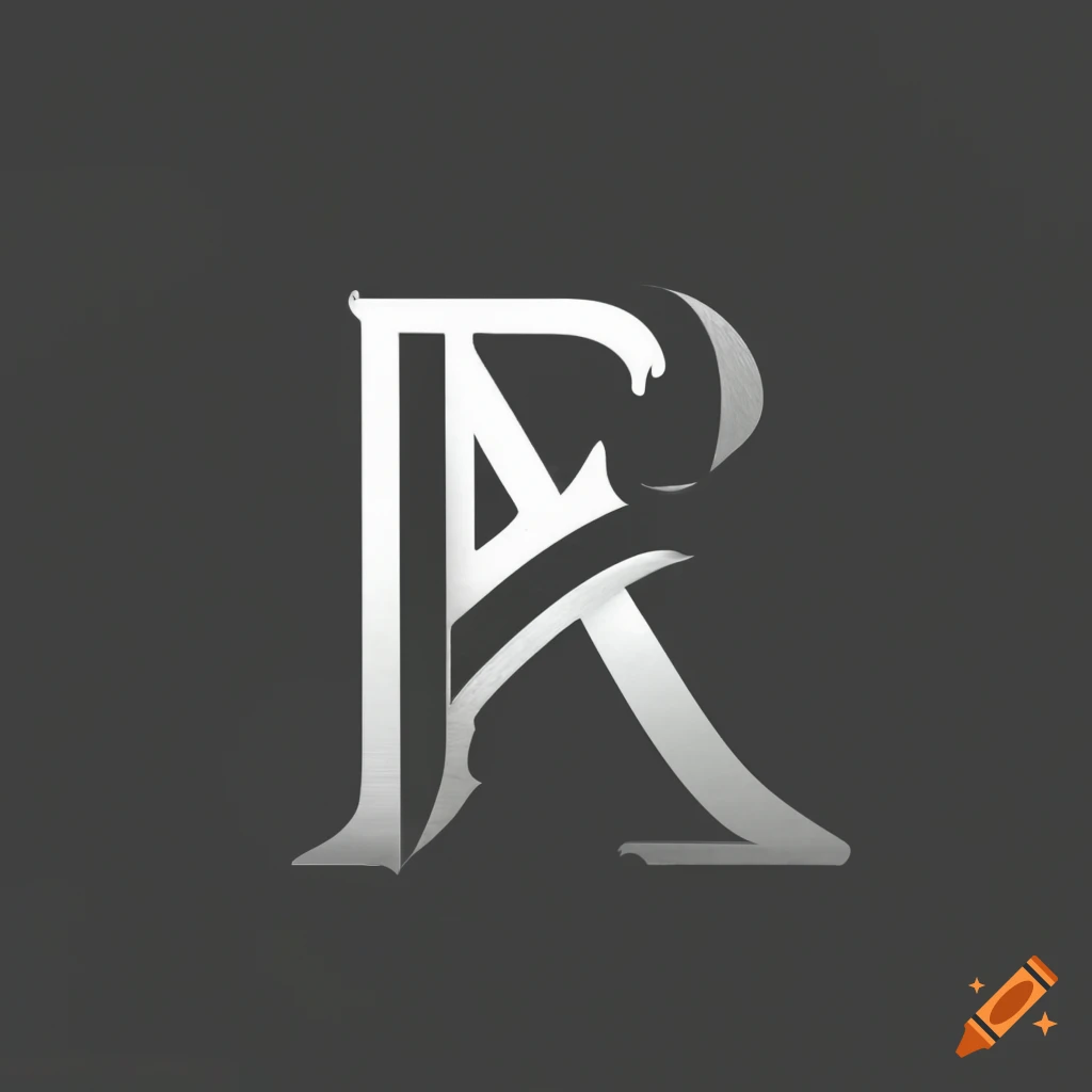Monogram logo design using letters j and p for stamp and punch tool on