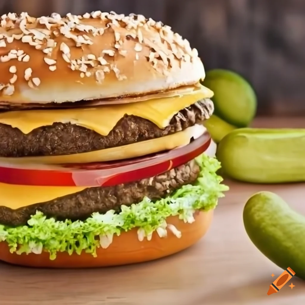 Big Mac with no pickles