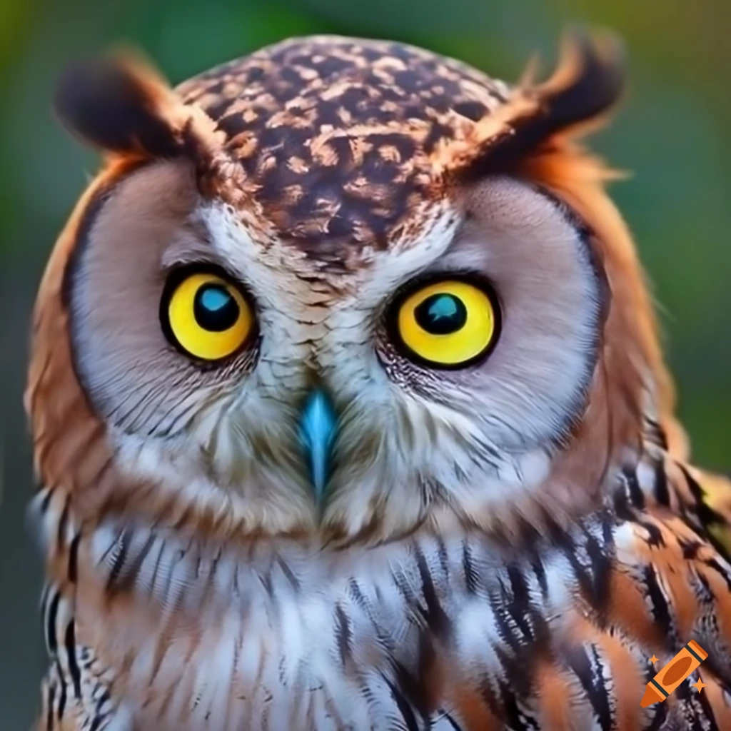 Owl on Craiyon