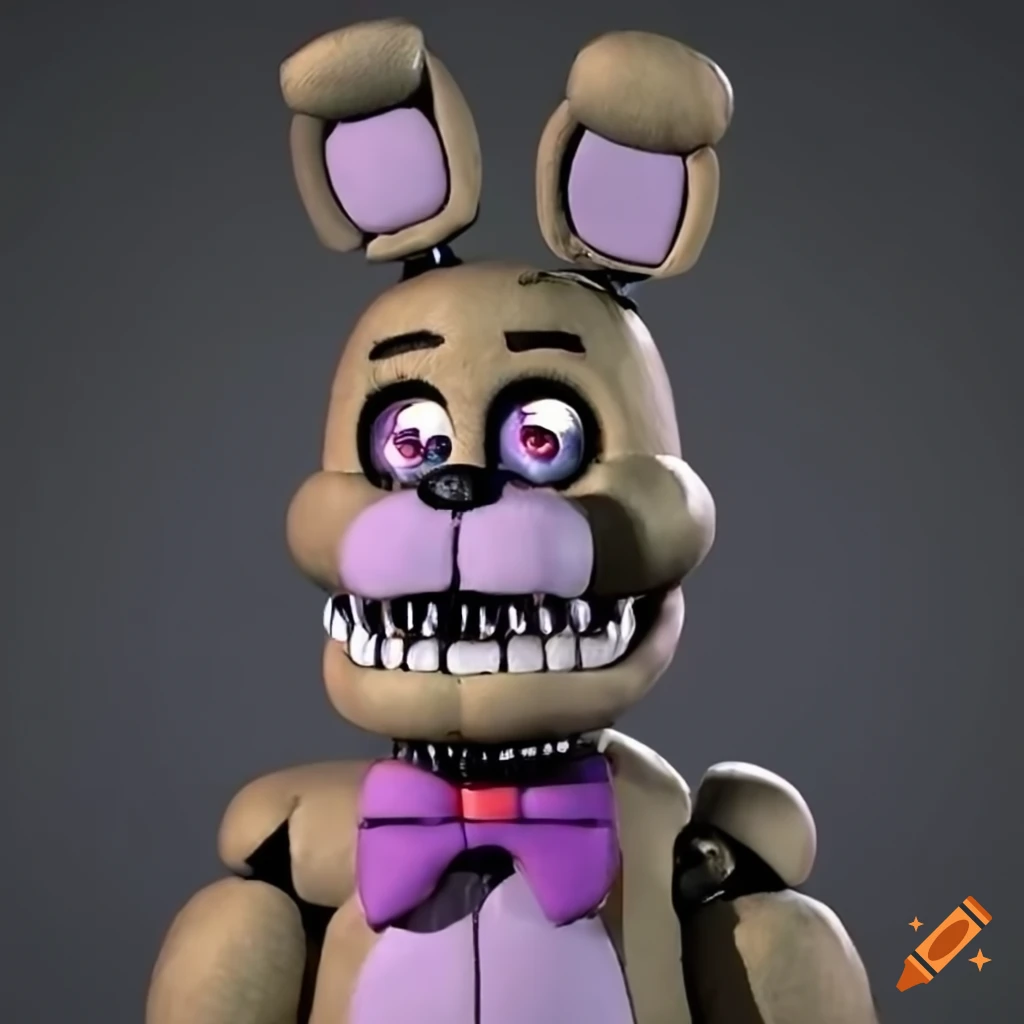 Bonnie The Bunny Animatronic Character On Craiyon 4760