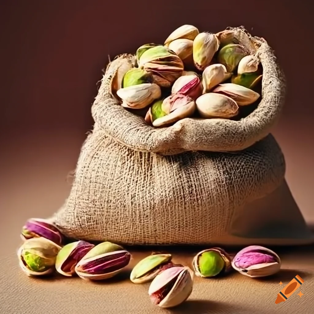 Sack of pistachios