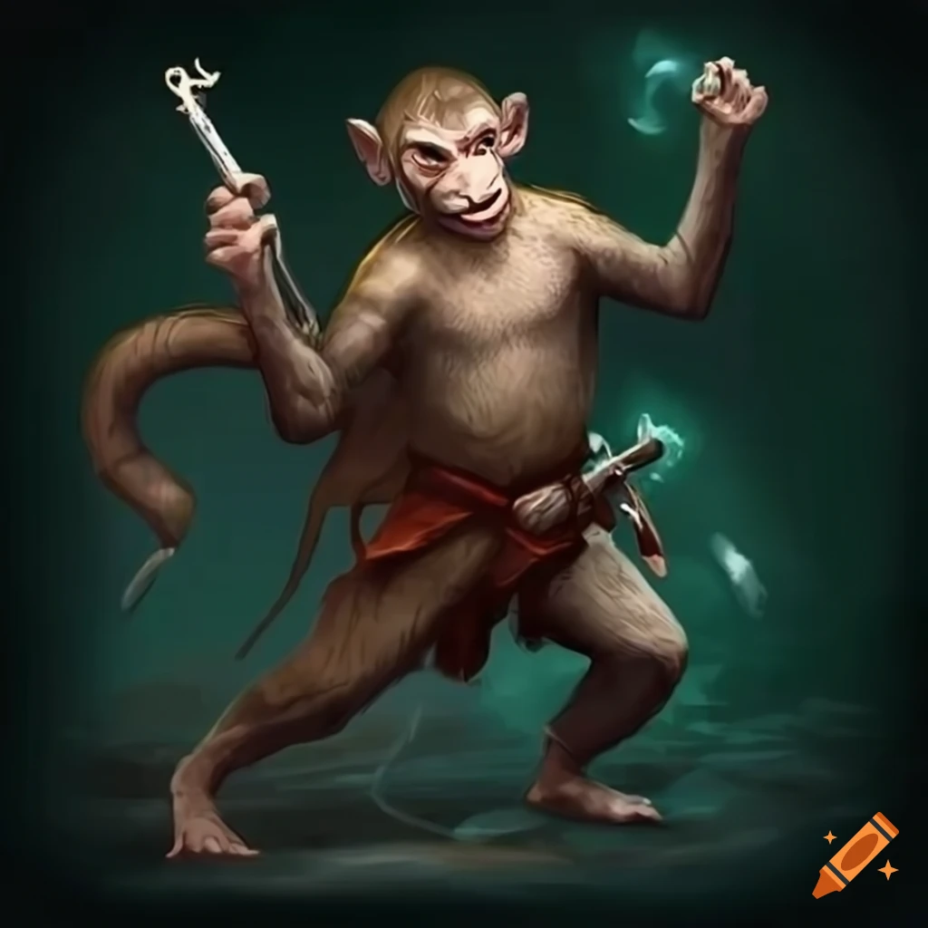 Martial arts monkey DND