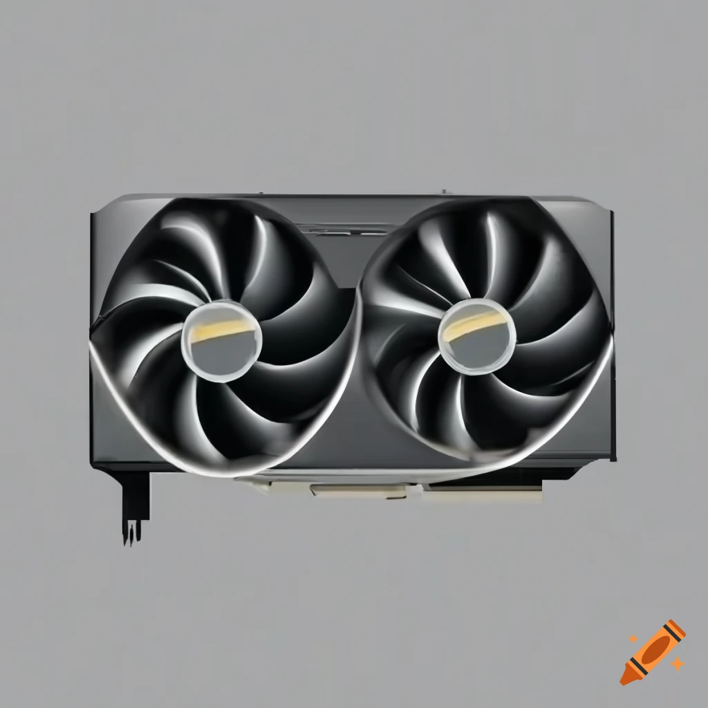Graphics Cards on transparent background