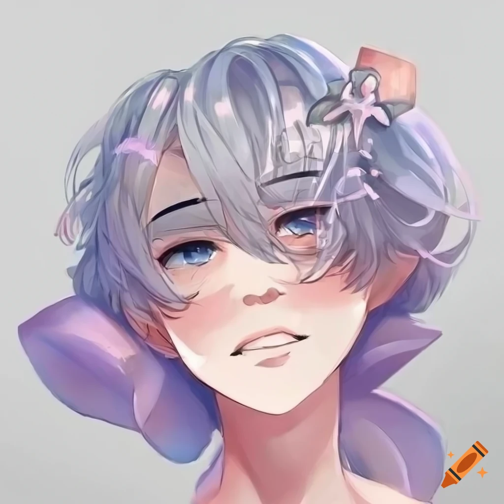 Cute detailed anime-style feminine boy character on Craiyon