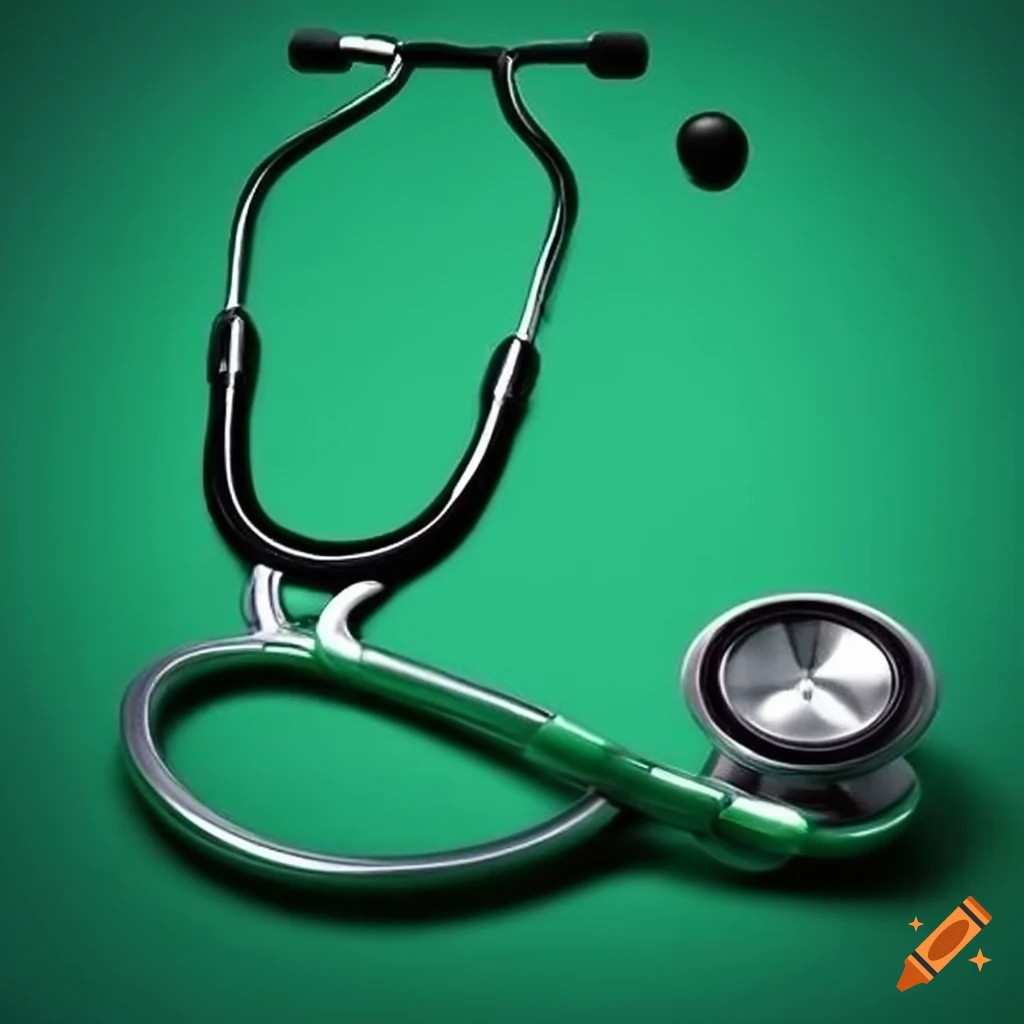 Green stethoscope for security