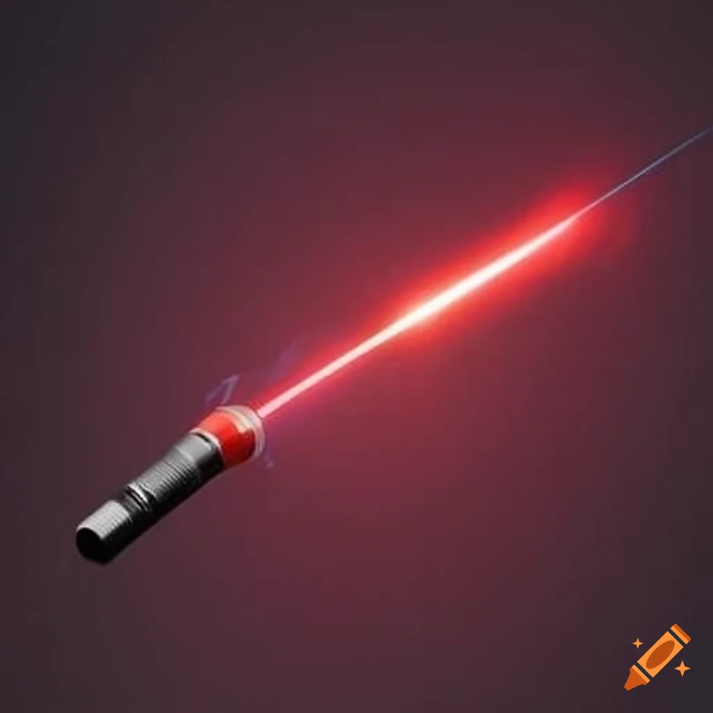 Laser pointer on Craiyon