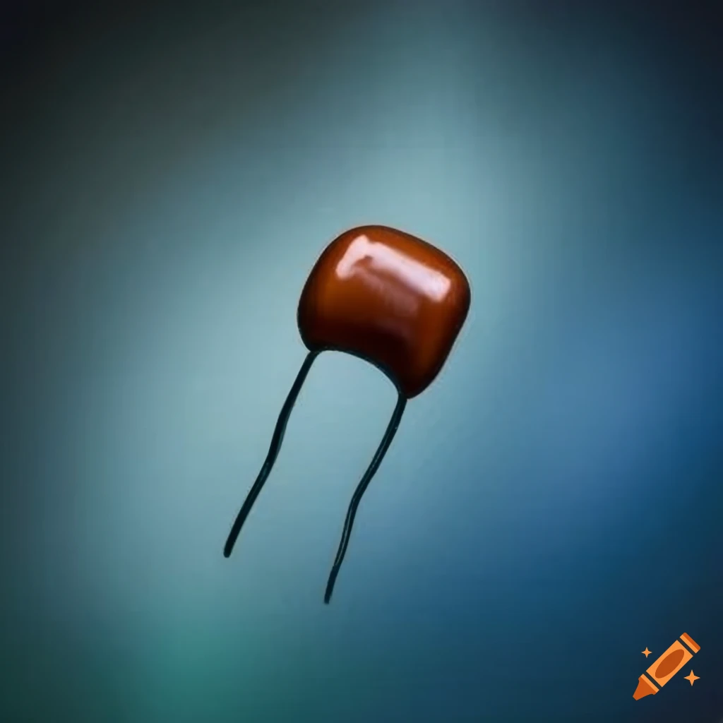 Transparent background electrical circuit with Random Access Memory capacitor