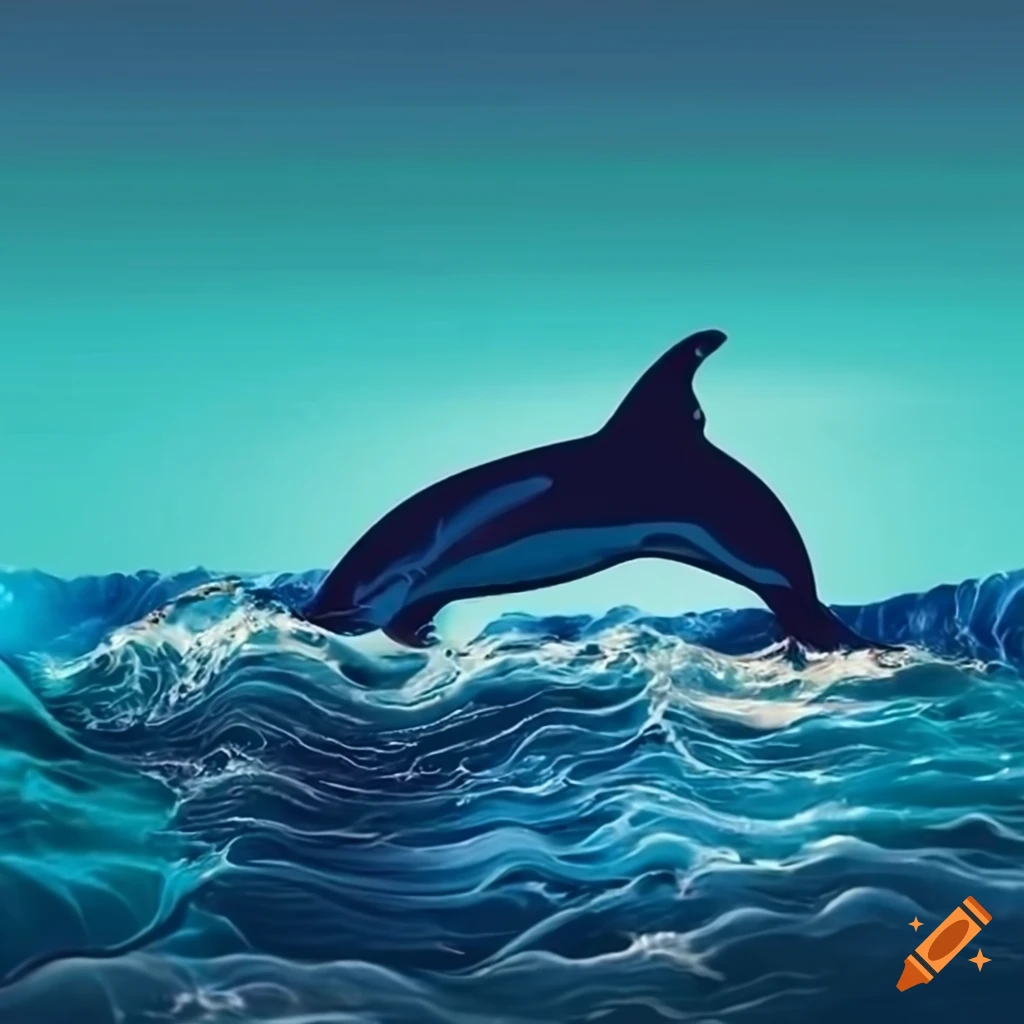 ocean-waves-and-marine-animals-on-craiyon