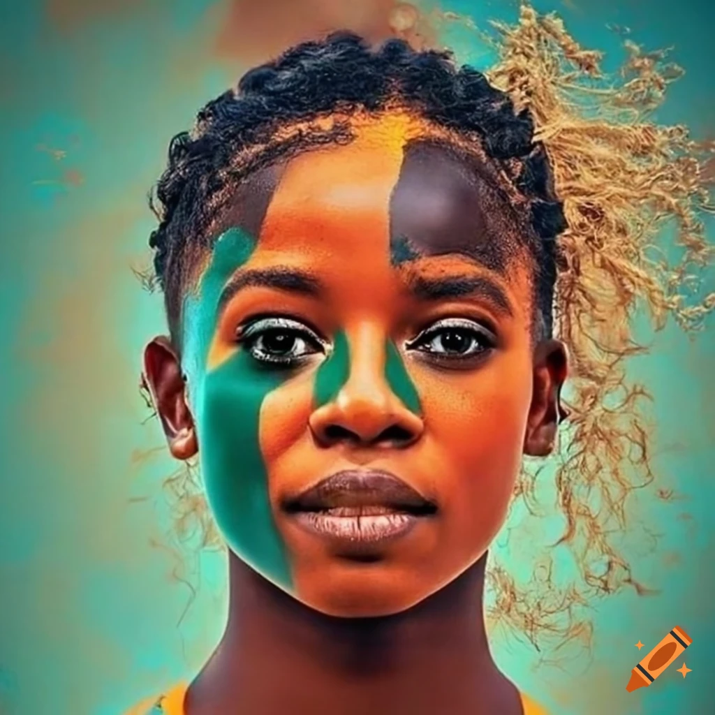 Ivory Coast football fan women