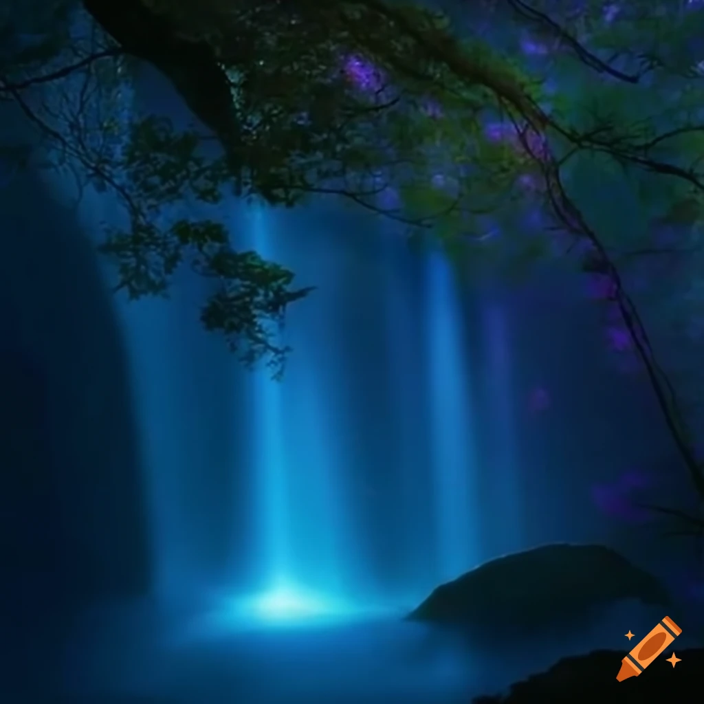Labrador with enchanting moonlit patterns and dynamic shadows
