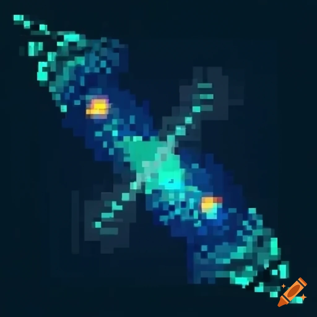 Quantum 2d pixel art on Craiyon