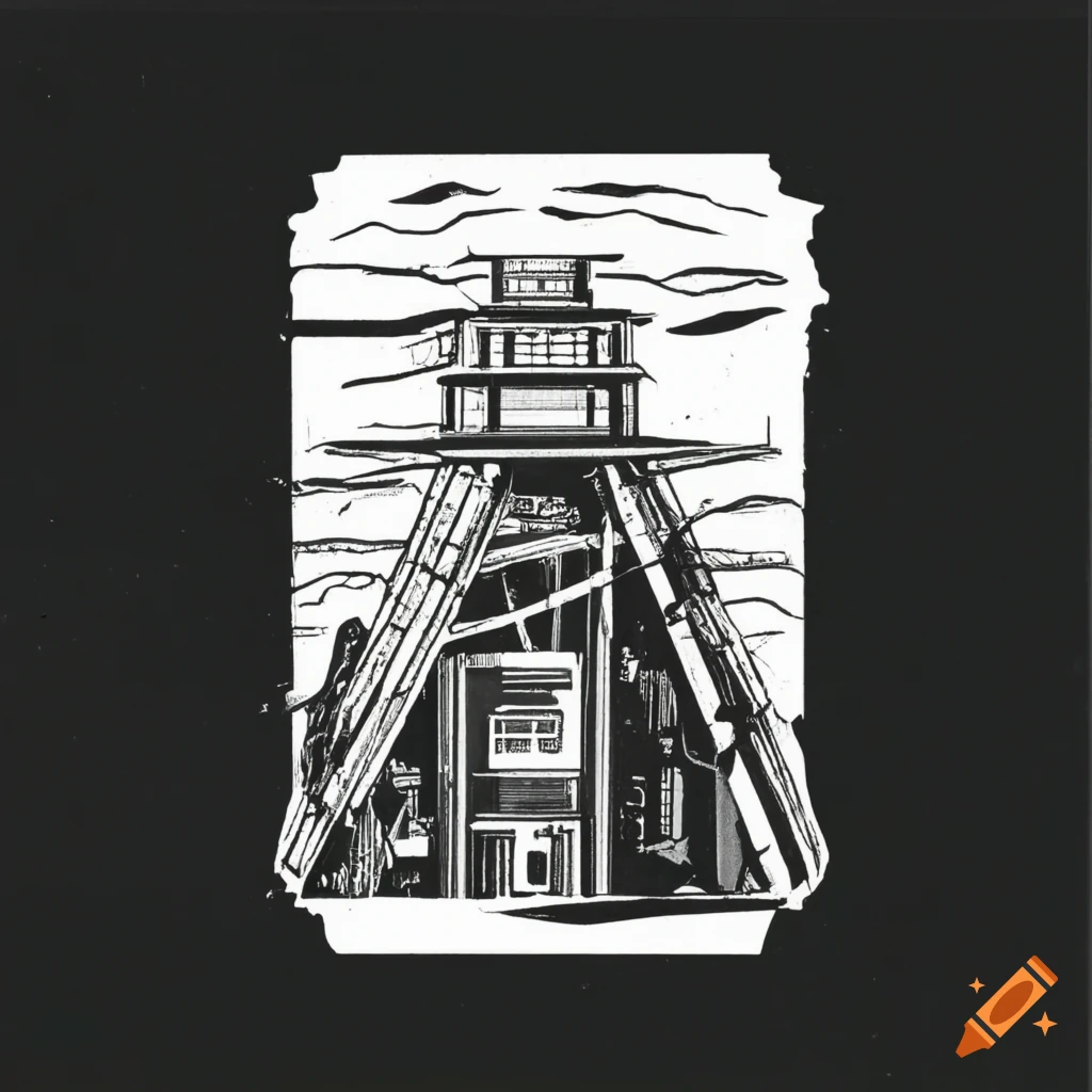 E&M mining company promotion poster